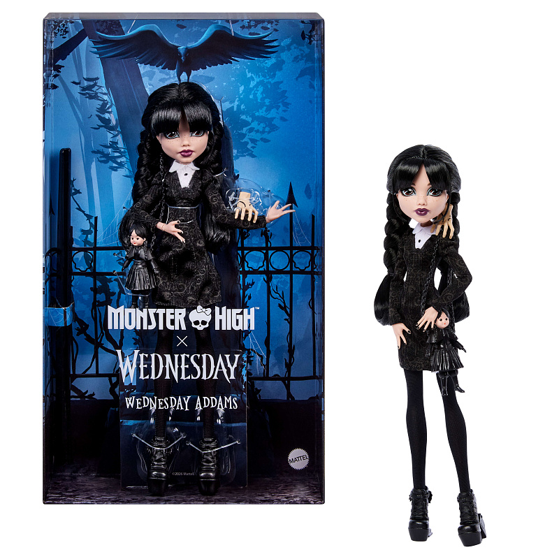 Monster High x Wednesday Wednesday Addams JNJ91