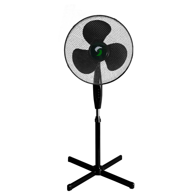 Midamo Stojanový ventilátor Fekete