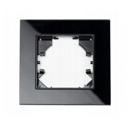 Kapcsolókeret - fekete
