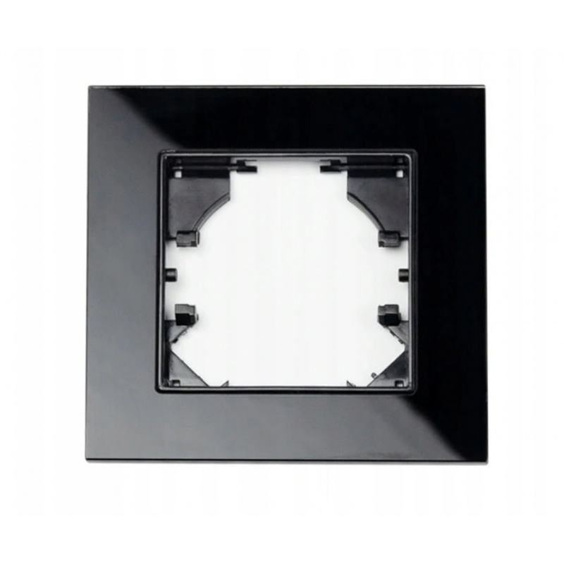 Kapcsolókeret - fekete