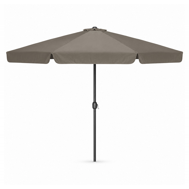 Linder Exclusiv Kerti napernyő 400 cm Szürkésbarna