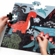 Aga4Kids Világító gyerek puzzle Dinoszauruszok 100 darabos