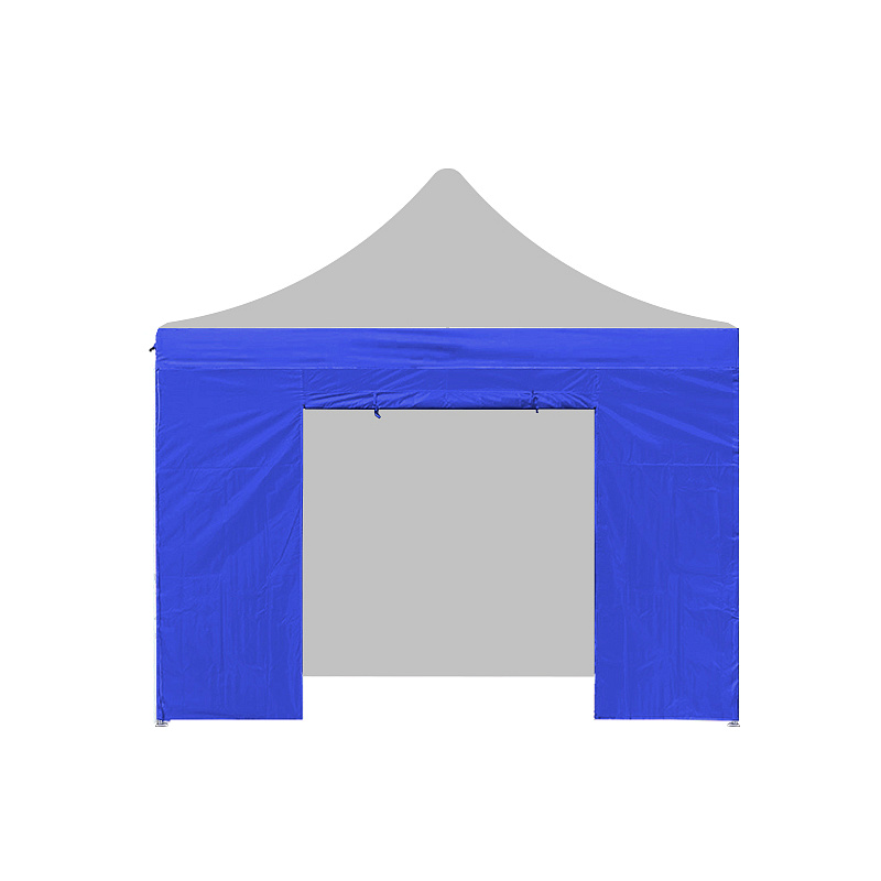 Aga oldalfal ajtóval POP UP 3x3 m kék