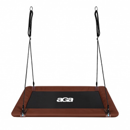 Aga Függő hintaszék téglalap alakú 150x79 cm Barna