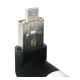 Mini ventilátor microUSB fekete ISO 5770