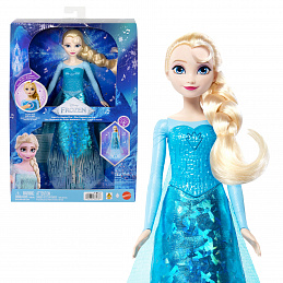Frozen angolul éneklő Elsa baba fényekkel JLJ07