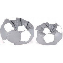 Aga kanapé táska BALL XXXL Fehér - Szürke + lábtartó