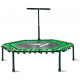 Aga Smart FITNESS trambulin 130 cm Zöld + fogantyú