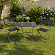 Linder Exclusiv Kerti szett BISTRO SET Szürke