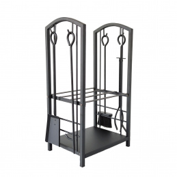 Aga Tűzifaállvány kandalló szerszámokkal KOM5882