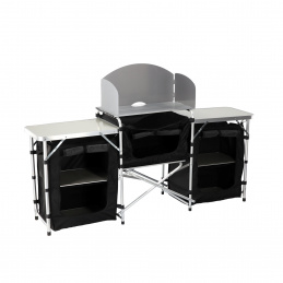 Aga Összecsukható kempingasztal tárolóval