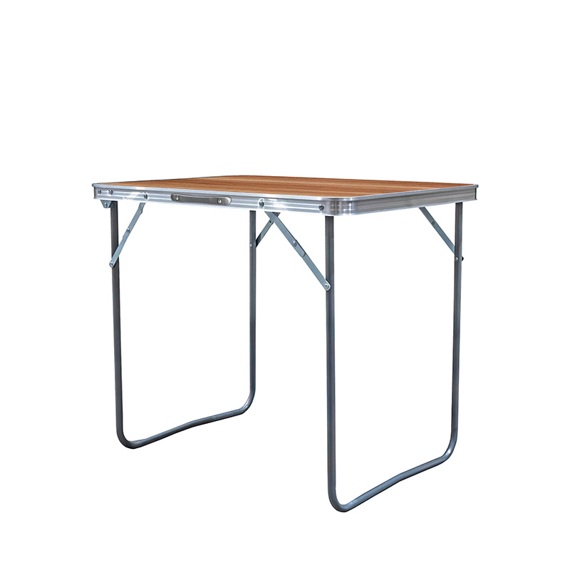 Aga Összecsukható kempingasztal 70x50x60 cm Barna