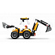 LEGO® City 60480 Sárga árokásó-rakodó