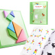 Aga Gyermek mágneses 3D puzzle - Tangram blokkok
