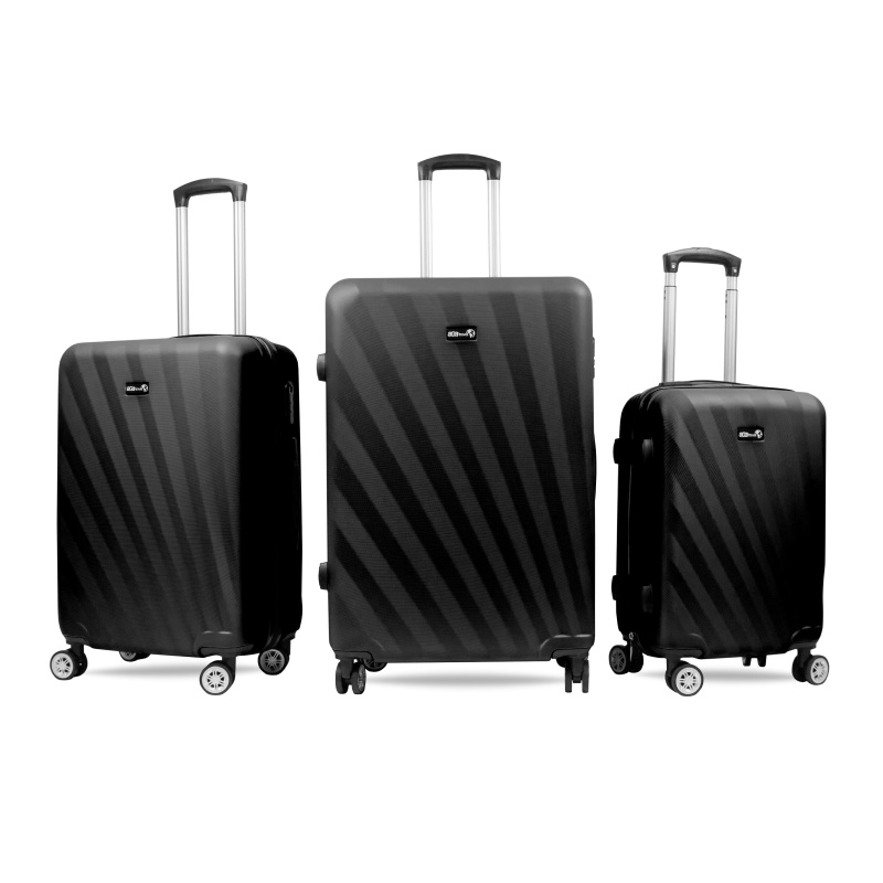 Aga Travel Bőröndkészlet MR4653 Fekete