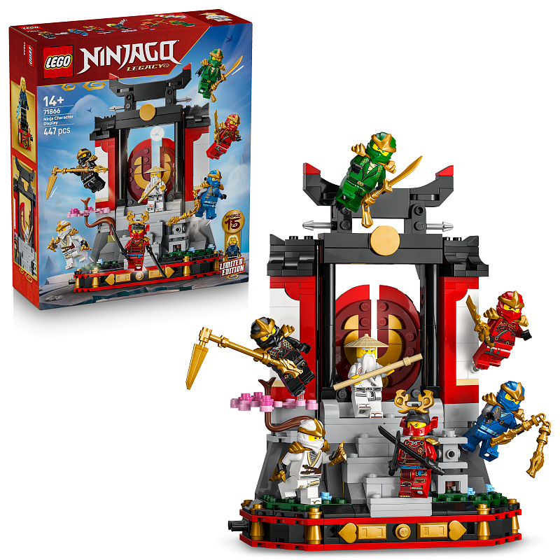 LEGO® NINJAGO® 71866 Kiállítható nindzsafigurák, 15. évforduló