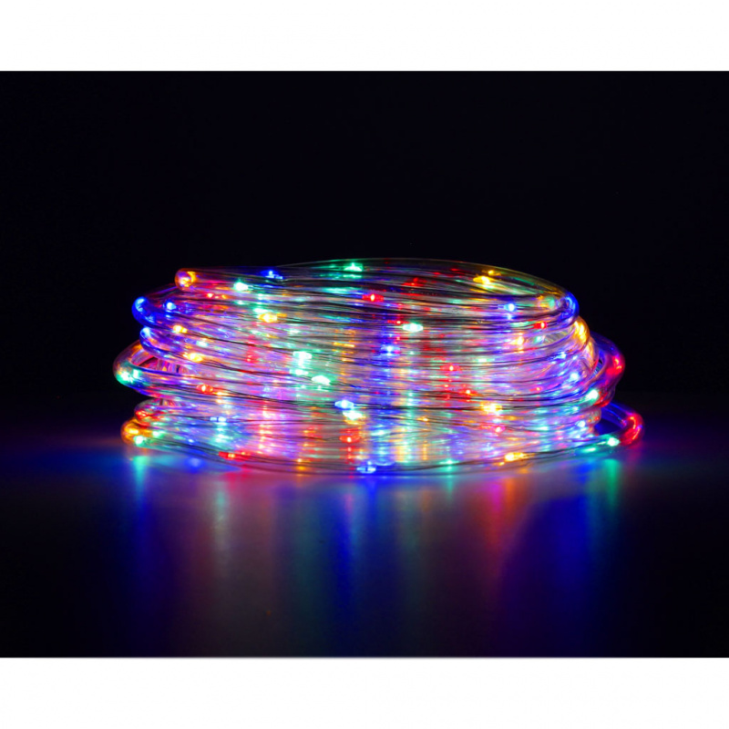 Aga LED Fénylánc 10 m 100 LED Színes