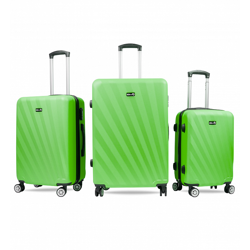 Aga Travel Bőröndkészlet MR4653 Zöld
