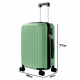 Aga Travel Utazóbőrönd 77x48x30 cm MR4668 Zöld