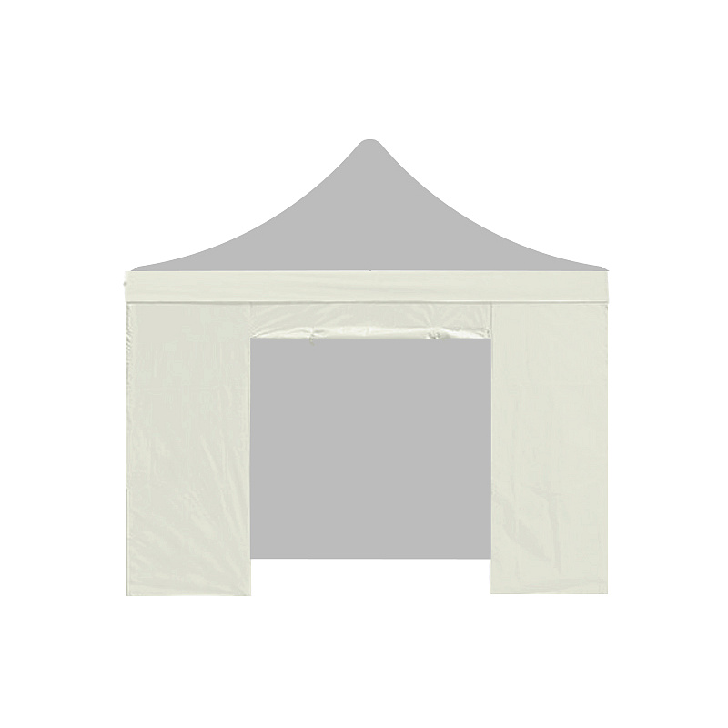 Aga oldalfal ajtóval POP UP 3x3 m bézs színű