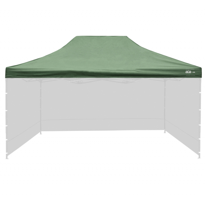 Aga tetőponyva rendezvény sátorhoz  3x4,5m zöld