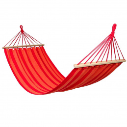 Linder Exclusiv Hintaszék 200x80 cm Piros/narancssárga