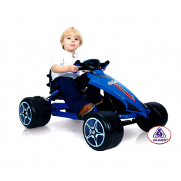 Injusa GO-KART FLECHA  pedálos autó KÉK