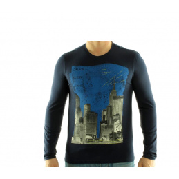 CALVIN KLEIN póló cmp84q Navy CALVIN KLEIN póló cmp84q Navy