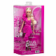 Barbie Deluxe Style modell rózsaszín ruhában fodorral JJN73