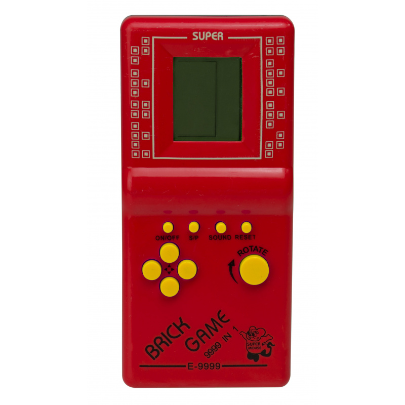 Aga Digitális Játék Brick Game Tetris piros