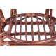 Aga Rattan kanapé garnitúra szett BAHAMA Choco Brown