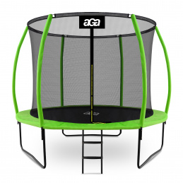 Aga SPORT EXCLUSIVE trambulin 305 cm világoszöld + védőháló + létra