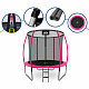 Aga SPORT EXCLUSIVE trambulin 250 cm rózsaszín + védőháló + létra