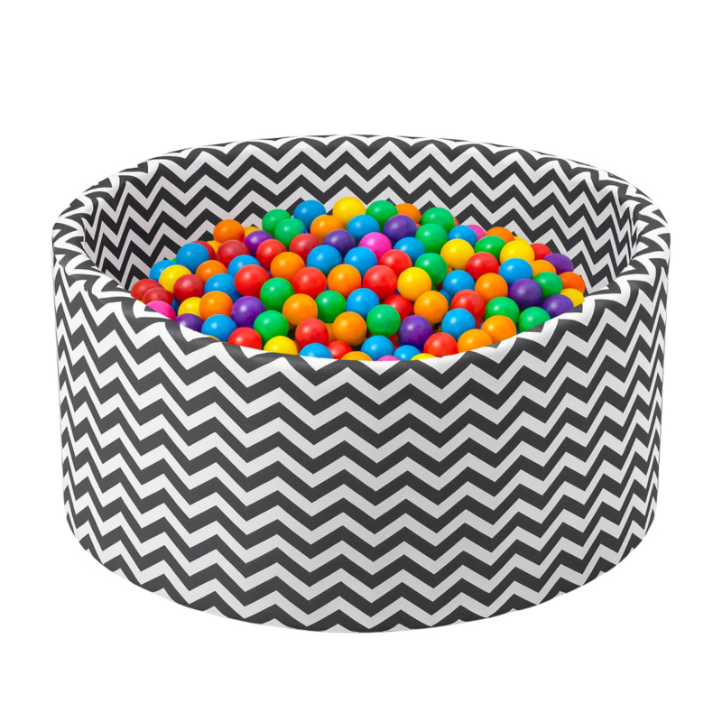 Aga Száraz medence 90x40 cm ZigZag labdákkal