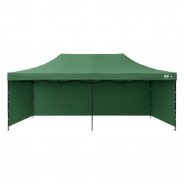 Aga összecsukható ollós szerkezetű sátor PARTY  3x6m zöld