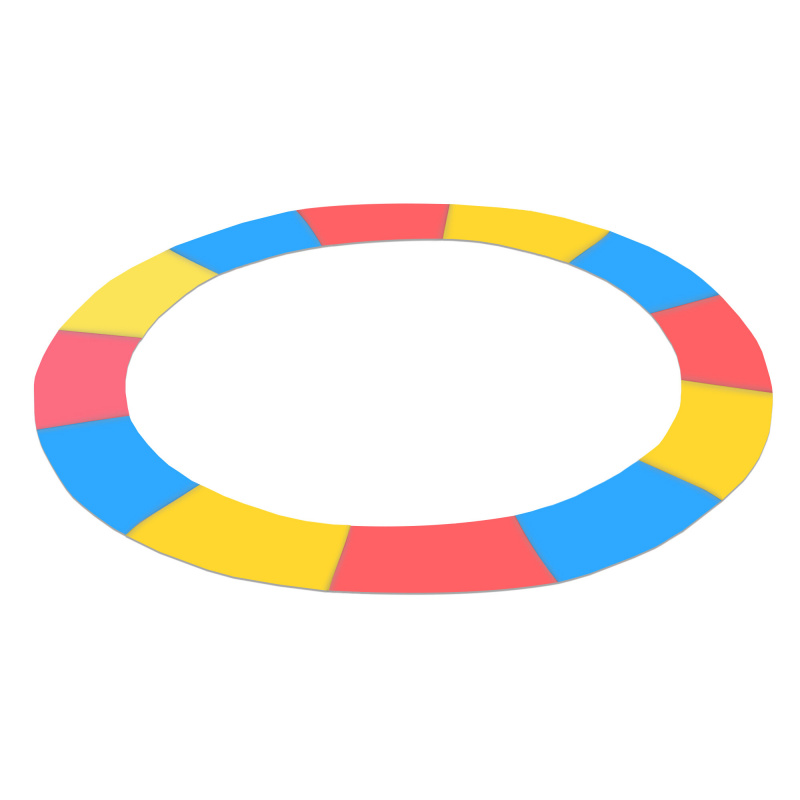 Aga rúgóvédő a trambulinhoz  400 cm Trikolor 