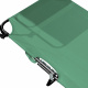 Aga 2x Kerti állítható napozóágy tetővel Világoszöld