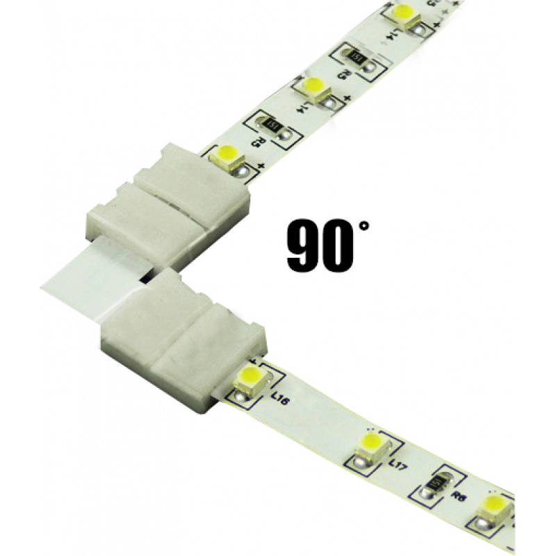 Sarok csatlakozó 3528 8mm 2pin LED szalaghoz
