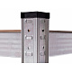 Aga Fém polcrendszer 180x90x40 cm 5 polc