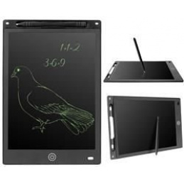 Digitális LCD tábla 10 hüvelyk rajzoláshoz és íráshoz Fekete ISO 8969