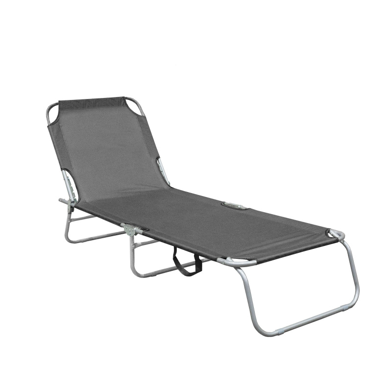 Aga Kerti állítható nyugágy Szürke