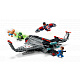 LEGO® ǀ Marvel 76347 Bosszúállók: Doctor Doom ébredése Quinjet építőjáték 