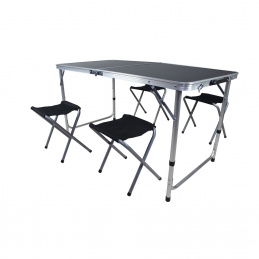 Linder Exclusiv Kempingező szett Fekete MC330889