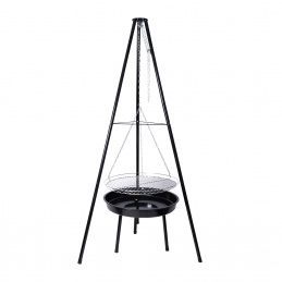 Aga Kerti grill háromlábú állvánnyal és tűzhellyel BBQ0162