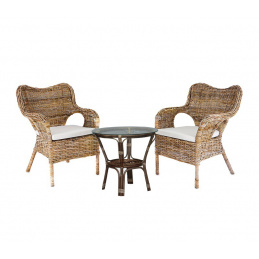 Aga rattan  ülőgarnitúra CYGNUS