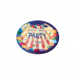 Aga4Kids Papírtányérok 18cm DS931-14 10 db