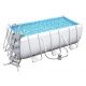 Bestway Power acélkeretes medence  4,12 x 2,01 x 1,22 m 56456 + szűrőbetétes szűrés