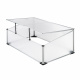 Linder Exclusiv üvegház MC4361 100x60x30/40 cm