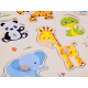 Fa puzzle Állatok 10 darab ZA4721