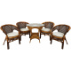 Aga Rattan ülőgarnitúra MADURA Colonial White